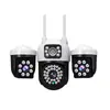 Cámara Inalámbrica 4G para el Hogar V380 con Tres Lentes y Tres Pantallas, Resistente a la Lluvia para Exteriores, Wifi, Monitor de Exportación Transfronteriza