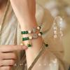 ¡Burbuja Dulce! Pulsera Sencilla de Cuentas Transparentes para Mujer 2025 Nueva Pulsera de Hada Estilo Coreano Ins Estilo Minimalista