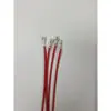 Fio com Terminal de Mola 2,8mm 4,8mm 6,3mm 110-187-250 com Chicote de Fio Revestido Fio Terminal Plug-in Vermelho e Preto