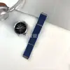 Adecuado para correas de reloj Huawei, Xiaomi y Samsung, correa de nailon de dos secciones transpirable con sensación de nube de cabeza plana, popular en plataformas de comercio electrónico