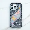 Preço de Atacado Anti-Queda TPU+PC Diamante Brilhante Duas em Uma Capa de Celular Feminina Adequada para Samsung A17
