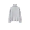26 Suéter Juvenil Estilo Coreano Nuevo Otoño/Invierno Cuello Alto Holgado Capa Base Básica Suéter de Lana Relajado Puyuan