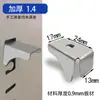 Soporte de Tablero de Capa de Hierro Hebilla de Partición de Archivador Hebilla de Soporte de Tablero de Entresuelo de Gabinete de Oficina Pasador de Tablero de Capa de Caja Fuerte Accesorios de Plástico