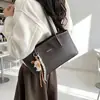 Bolsa feminina de luxo 2026 nova moda tendência versátil bolsa de ombro grande capacidade sacola de trabalho bolsa balde