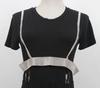 Nueva prenda exterior con incrustaciones de diamantes, camisola pequeña para mujer, estilo coreano, espalda hermosa, top hueco de moda con traje moderno