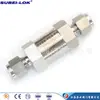 Suministro de manguito de abrazadera de gas OD1/4 válvula antirretorno de acero inoxidable SS316 válvula antirretorno de alta presión