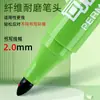 Marcador Jinwannian Verde, Recargable, Marcador Especial para Sitios de Construcción, Marcador Negro para Logística, Impermeable y Resistente a la Decoloración