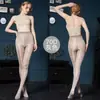 Meias Modeladoras, Meias de Compressão, Meias Refletivas para Aeróbica, Meias Refletivas Plus Size XXL70D Europeias e Americanas Transfronteiriças
