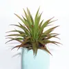 Maceta de planta suculenta artificial hoja de espada grande plato de suculenta combinación decoración de planta verde bonsái césped artificial flor de plástico