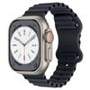 Pulseira Apple Ocean para Apple watch9 Pulseira Representativa Ultra/8/7/6/se Pulseira de Silicone Esportiva