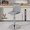 Taburete Alto Giratorio de Altura Ajustable Silla para Recepción Cajero Barra Silla para Barra de Casa Silla de Barra Minimalista Moderna