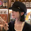 Boina Negra Sombrero para Mujer 2026 Nuevo Estilo Primavera, Otoño e Invierno Gorra de Periodista Circunferencia de Cabeza Grande Hace que la Cara se Vea Más Pequeña Sombrero Octagonal Sombrero de Pintor