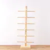 Soporte de Exhibición para Gafas de Madera Maciza, Estante de Almacenamiento para Tienda de Gafas, Accesorios de Decoración para Exhibición, Soporte para Gafas de Sol, Soporte para Gafas