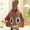 Halloween Transfronteiriço Não Tecido Roupas Casuais Evento Atmosfera Brincadeiras Adereços Roupas Roupas Pai e Filho Roupa de Cocô Roupa de Cocô