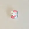 Acessórios de Joias DIY Desenho Animado Gatinho Kt Morango Cola de Creme Resina Pequenos Acessórios Materiais para Presilha de Cabelo Feita à Mão Atacado