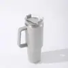 Taza de Hielo Portátil para Comercio Exterior de 40 oz Taza para Bebidas Frías Taza Térmica para Coche Viaje al Aire Libre Taza de Agua Aislada de Acero Inoxidable Transfronterizo