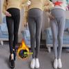 [Personalizado] Roupa de Maternidade, Leggings da Moda com Suporte para a Barriga, Novas Calças Ajustáveis para Outono e Inverno, Tamanho Grande, Cobertura da Barriga, Efeito Emagrecedor