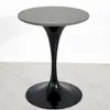 Capa de mesa redonda lavável em estilo nórdico, capa de toalha de mesa redonda para sala de estar, bar de chá, capa à prova d'água para mesa de jantar pequena, feita sob medida pelo fabricante