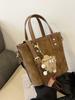 Bolsas de Mujer Transfronterizas 2026 Nuevo Otoño Vintage de Gama Alta Bolso Cubo Moda Bolso Cruzado Simple Bolso de Mano Elegante