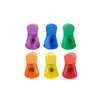 Clip magnético para refrigerador, clip para sellado y conservación de alimentos, clip transparente de colores creativos para sellar snacks en el hogar, multifuncional
