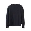 Suéter Cardigan Clássico de Tricô Trançado Outono Masculino e Feminino Roupa Macia e Amiga da Pele Moda Casual Solto Gola Redonda Tricô de Lã