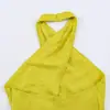 Comercio Exterior Ropa de Mujer 2026 Verano Nuevo Estilo Europeo y Americano Moda Vestido Cruzado Halter Mezclado 8741230 Poliéster