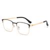 Gafas de Sol Magnéticas para Hombre, Media Montura, Gafas de Sol Polarizadas Multifuncionales Dos en Uno para Negocios, Se Pueden Equipar con Lentes Graduados