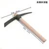 Cabeça de machado picareta cruzada pequena picareta de ferro estrangeira ferramenta de mineração de ovelhas ao ar livre aço de alto carbono cabeça de broto de bambu Atacado