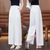 Pantalones Cropped Ajustados a Medida para Mujer, Estilo Delgado de Otoño, Moda 2026, Pantalones Casuales de Tencel de Cintura Alta