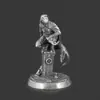 Figurilla de Cobre Blanco Sólido Estilo Mazmorra Medieval Héroe y Villano de Cobre para Decoración de Juego de Mesa