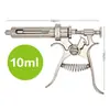 Jeringa continua semi-automática veterinaria de 30ml50ml para cerdos, ganado, ovejas, ajustable continua de 1-5 ml