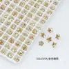 Dongzhou 6mm Strass Estrela Grossa Estrela de Cinco Pontas Strass para Nail Art Celebridade da Internet Popular Pentagonal Irregular Fundo Pontiagudo Decorações DIY para Nail Art