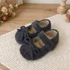 Zapatos de Niña Estilo Coreano Serie miu Zapatos de Princesa con Lazo Dulce Zapatos de Lana Elegantes para Primavera y Otoño Zapatos de Cuero Versátiles para Niños