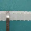 Encaje de Algodón Rejilla Ondulada Forma de Abanico Delgado Seda de Leche Corte de Código de Barras Hueco Falda Accesorios Encaje de Algodón