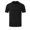 Camiseta publicitaria de algodón puro Jingao con cuello redondo, camiseta cultural de manga corta, impresión de logotipo personalizado de empresa, ropa para actividades grupales personalizadas