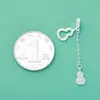Nuevo Colgante de Borla de Calabaza Hueca Incrustada de Diamantes Finamente Elaborado en Plata de Ley S925 Material de Accesorios de Plata para Pulsera DIY Collar