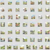50 Adesivos Graffiti Aquarela Sonho de Primavera para Copo d'Água Celular Computador Adesivos Decorativos à Prova d'Água Adesivos DIY Atacado