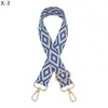 Accesorios de correa de hombro para bolso de rombos nuevo transfronterizo correa de hombro única cruzada ajustable reemplazo correa de hombro larga correa de cordón jacquard