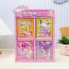 Lindo Libro de Pegatinas Doudou de Dibujos Animados Sanrio 24 DIY Sin Cortar Troquelado Pegatinas Manual de Pegatinas Decorativas
