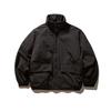 Casaco de inverno acolchoado de algodão com gola alta retrô estilo americano ORIGTEEN para homens e mulheres com casaco básico acolchoado de algodão grosso MY452