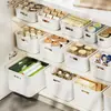 Caixa Organizadora Multifuncional para Mesa de Casa, Cozinha, Sala de Estar, Quarto, Armazenamento de Cosméticos e Itens Diversos, Cesta Organizadora de Plástico