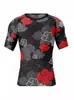 Verano 2024 Nuevo Comercio Exterior Europa y América Amazon Poceli Elfo Sueño Camiseta de Manga Corta Estampada Cuello Redondo Ropa de Fitness