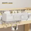 Estante de almacenamiento para mesita de noche, esencial para dormitorio, cesta colgante para mesita de noche, almacenamiento en la cama, esenciales para litera superior, cesta de almacenamiento con gancho, pared de dormitorio