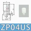 Ventosa de vacío SMC Zp02Un Zp06Ugn Zp08Bn Zp06Bgs Manipulador Industrial Boquilla de succión neumática