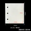 Páginas Interiores de Plástico Transparente PP de Hojas Sueltas A5/A6/A7 para Álbumes de Tarjetas, Diario y Almacenamiento de Fotos Polaroid y Tarjetas Pequeñas Venta al por Mayor