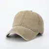 Gorra de Béisbol Lavada Estilo Europeo y Americano, Gorra de Mezclilla, Gorra Vintage Suave con Protección Solar Desgastada, Transpirable y Protectora del Sol