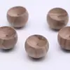 Muñeco Roly-Poly Pequeño Redondo Difusor de Madera Maciza Difusor de Aceites Esenciales Fragancia sin Llama Difusor de Coche Madera Maciza Ecológica