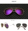 Gafas de Sol Estilo Aviador Pilot 3025 Color Metal para Hombres y Mujeres, Gafas de Sol 3026 para Conducir, Protección UV400