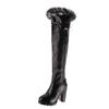 Botas de Mujer por Encima de la Rodilla Botas Talla Grande T703-6