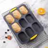 Bolsa para Herramientas de Repostería Transfronteriza Charola para Hornear Baguette Molde para Hamburguesas de Silicona Antiadherente Set de Moldes para Pastel y Hot Dog de Uso Doméstico